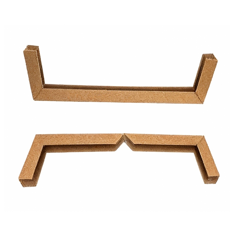 Enclosing Folded U-Shaped Paper Corner Protector for Full Coverage