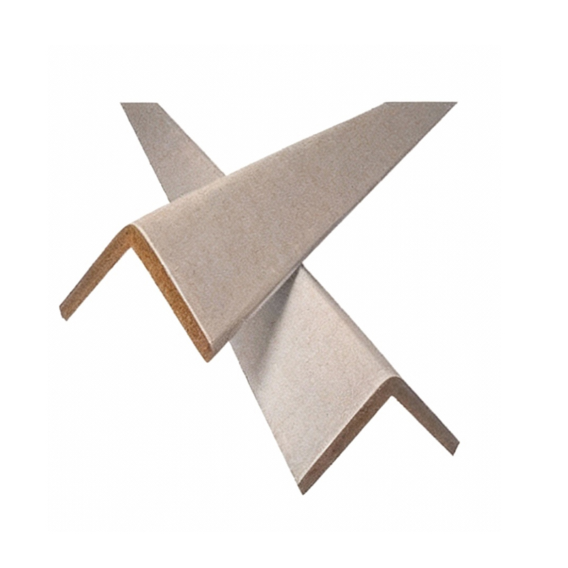 White Finish Paper Corner Protector for High-Visibility Packaging