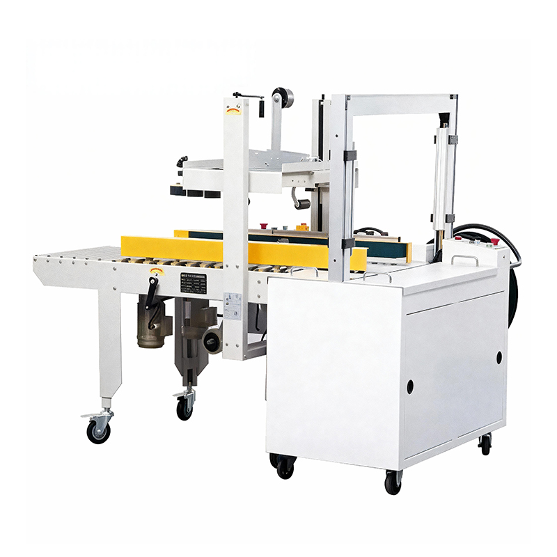 MH-FJ-1AWE Automatic Carton Sealer, Adjustable Top and Bottom Taping