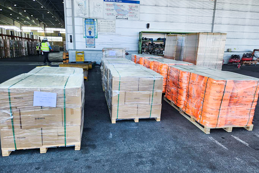 A System Solution from Inflatable Bags to Straps Wins Terminal Fixing Material Orders